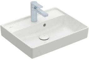 Lavoar pe mobilier, Villeroy&Boch Collaro, material TitanCeram, 50x40cm, Alb Alpin, 43345001