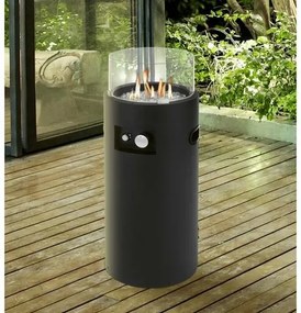 Riverton Focar rotund pentru gaz Ø 35 cm TEPRO3322 , 35 x 35 x 88 cm