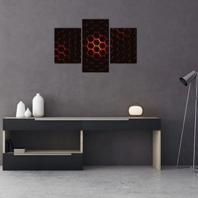 Tablou cu sârmă (90x60 cm)
