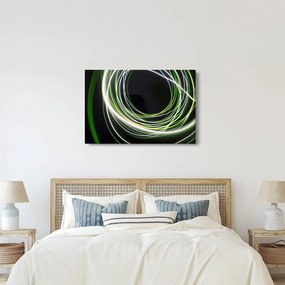 Obraz cu linii verzi (90x60 cm)