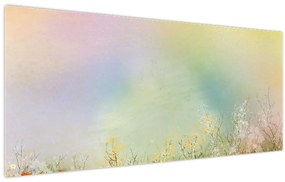 Tablou - Pajiște pictată 2 (120x50 cm)