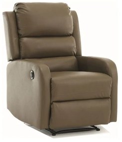 Fotoliu Recliner Pegaz Piele Ecologica Olive BUFFALO 10