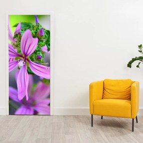 Fototapet pentru ușă - Floare în prim plan (95x205cm)