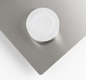 Plafonieră LED 4 x 4W, 230V, crom mat