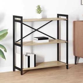 vidaXL Bibliotecă Stejar sonoma 80 x 30 x 83 cm PAL