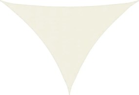 vidaXL Parasolar, crem, 3x3x4,24 m, țesătură oxford, triunghiular