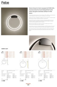 Aplică LED dimabilă Redo 01-2817 FEBE LED/24W/230V auriu