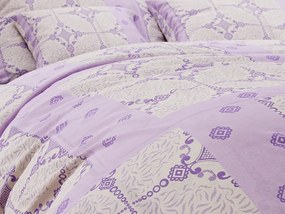 Lenjerie de bumbac PONSA violet Dimensiune lenjerie de pat: 70 x 90 cm | 140 x 220 cm