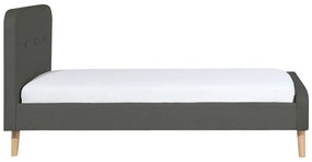 Pat pentru copii 90 cm ROME (cu somieră) (gri). Promo -39%. 1007463