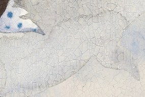 Fototapet, Koi, Blue, Rebel Walls