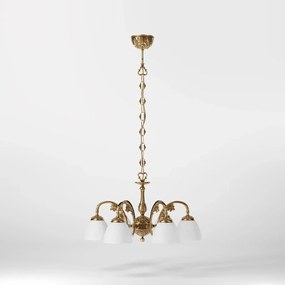 Candelabru din alama stil Art Nouveau Beatrice