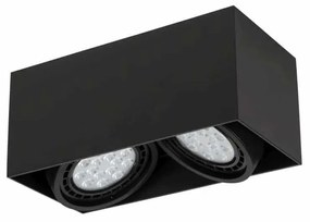 Orlicki Design Cardi II lampă de tavan 2x8 W negru OR82029