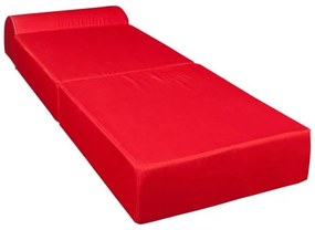 Fotoliu Extensibil Essentia, Rosu 20 x 70 x 196 Cm