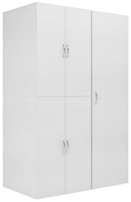 Set Dulap Baie pentru Masina de spalat, uscator si masa de calcat, Miranda , Alb,   71x194x69 - 54 x 194 x 52 cm