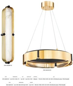 Lustra suspendata LUX, design modern, TRIBECA
