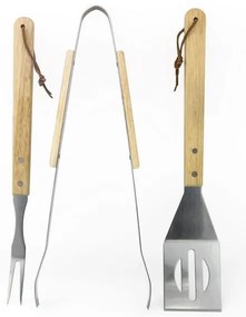 Set de 3 ustensile pentru grătar