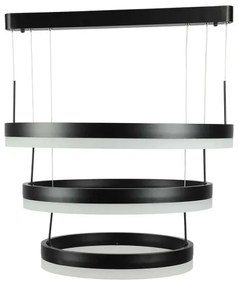 Lustră LED dimabilă pe cablu LED/86W/230V 3000K negru
