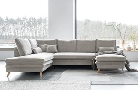 Colțar bej extensibil (cu colț pe partea stângă /în formă de "U") Charming Charlie – Miuform