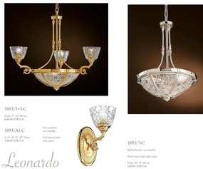 Aplica de perete eleganta LUX realizata manual Leonardo