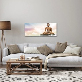 Tablou - Buddha care supraveghează pământul (120x50 cm)