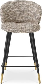 Scaun de bar design elegant LUX Counter Stool Volante, bej mademoiselle 115740 HZ