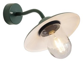 Lampă de perete pentru exterior verde închis IP44 - Munich