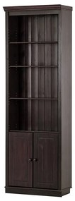 Bibliotecă maro din lemn de pin 74x223 cm Anita – Støraa