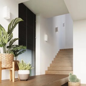 Aplică perete SAMIR 1xE27/60W/230V alb