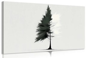 Tablou coniferele minimalist