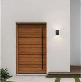 Aplica lumina ambientala pentru fatade IP65 SAM negru