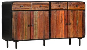 282885 vidaXL Servantă, 140 x 35 x 76 cm, lemn masiv reciclat