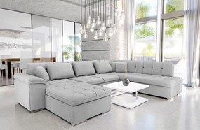 Colțar Talina cu funcție de dormit (Stânga U) (Uttario Velvet 2973). 1060516