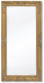 vidaXL Oglindă de perete in stil baroc, 100 x 50 cm, auriu