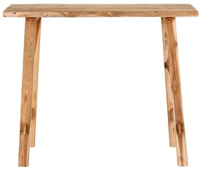 Masă consolă din lemn de tec 30x90 cm Girona – House Nordic