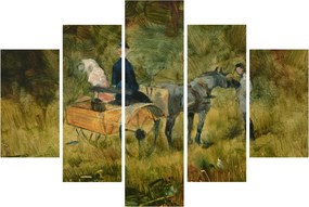 Tablou - Henri de Toulouse-Lautrec, The Trap, reproducere (150x105 cm)