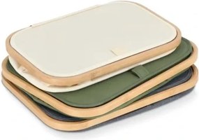 Cos de rufe NOLVIO 40 L, albastru-gri