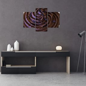 Tablou - Cupcake din ciocolată (90x60 cm)
