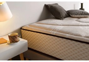 Saltea fermă/mediu-fermă din spumă reversibilă/termoregulatoare 160x200 cm Tempus Gold – Moonia