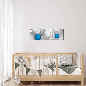 Tablou cu motiv 3D (cu ceas) (90x30 cm)
