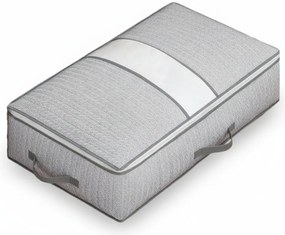 Cutie de depozitare textila sub pat EASY 90 L 80x47x25 cm, gri