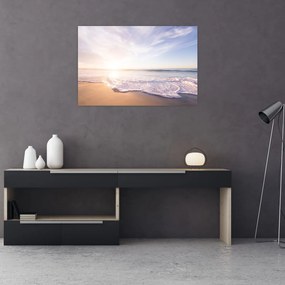 Tablou cu plaja cu nisip (90x60 cm)