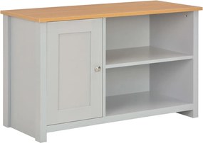 vidaXL Comodă TV, gri, 95 x 39 x 58 cm