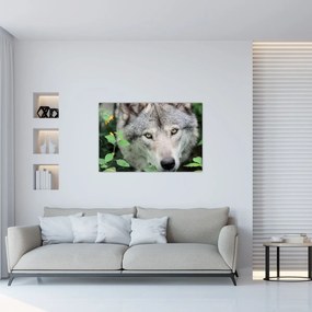 Tablou - Portret de lup (90x60 cm)