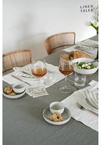 Față de masă din in 140x300 cm Khaki – Linen Tales
