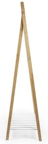 Suport haine Compactor Bamboo Stender, lemn natural