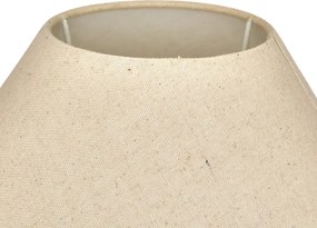 Atmosphera - Lampă de masă SEIYA 1xE27/60W/230V maro/bej