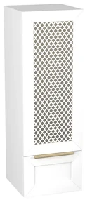 Dulap tip coloana suspendat alb Krofam Chic 110 cm