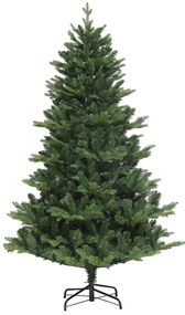 HOMCOM Brad Artificial de Crăciun cu 818 Ramuri, Brad de Crăciun Realist cu Bază de Oțel, Ø105x180 cm, Verde | Aosom Romania