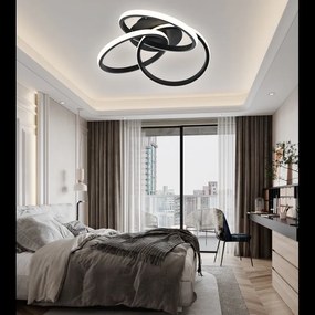 Lustra LED Cu Telecomanda, Elit's, lumina/rece/calda/neutra intensitate reglabila, 84W