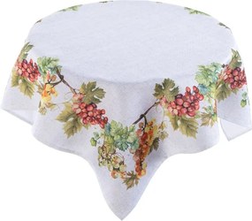 decoDoma Față de masă centrală cu imprimeu VIȚĂ DE VIE 85 x 85 cm